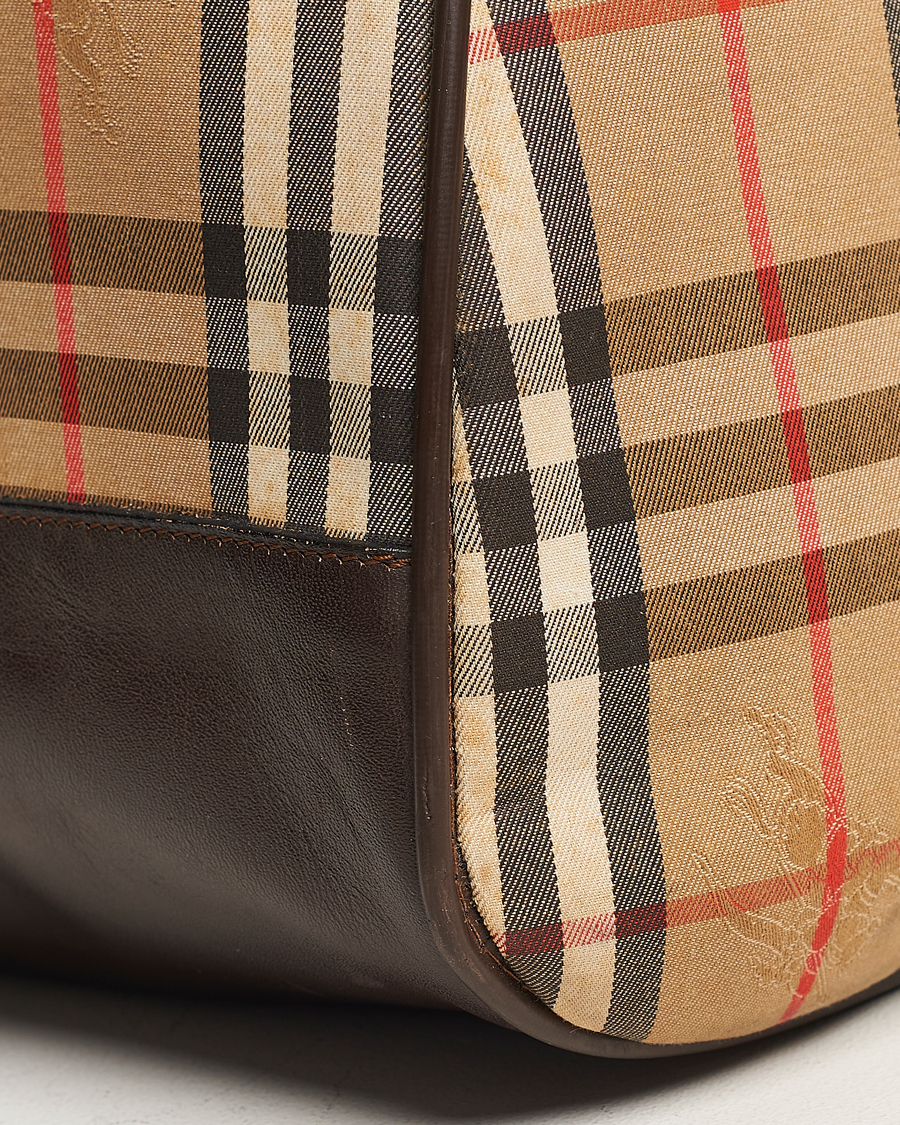 Herre | Burberry Pre-Owned Carry On Travel Bag Haymarket Check | Burberry Pre-Owned | Carry On Travel Bag Haymarket Check