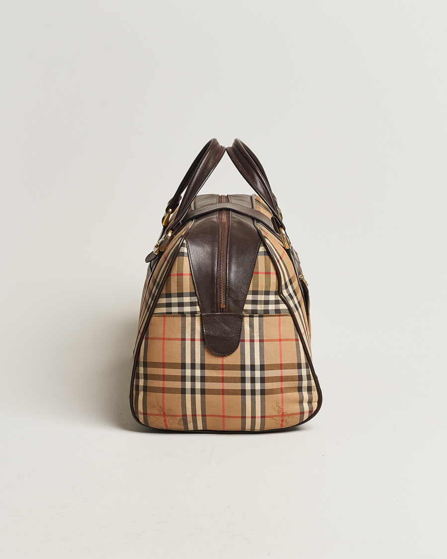 Herre | Burberry Pre-Owned Carry On Travel Bag Haymarket Check | Burberry Pre-Owned | Carry On Travel Bag Haymarket Check