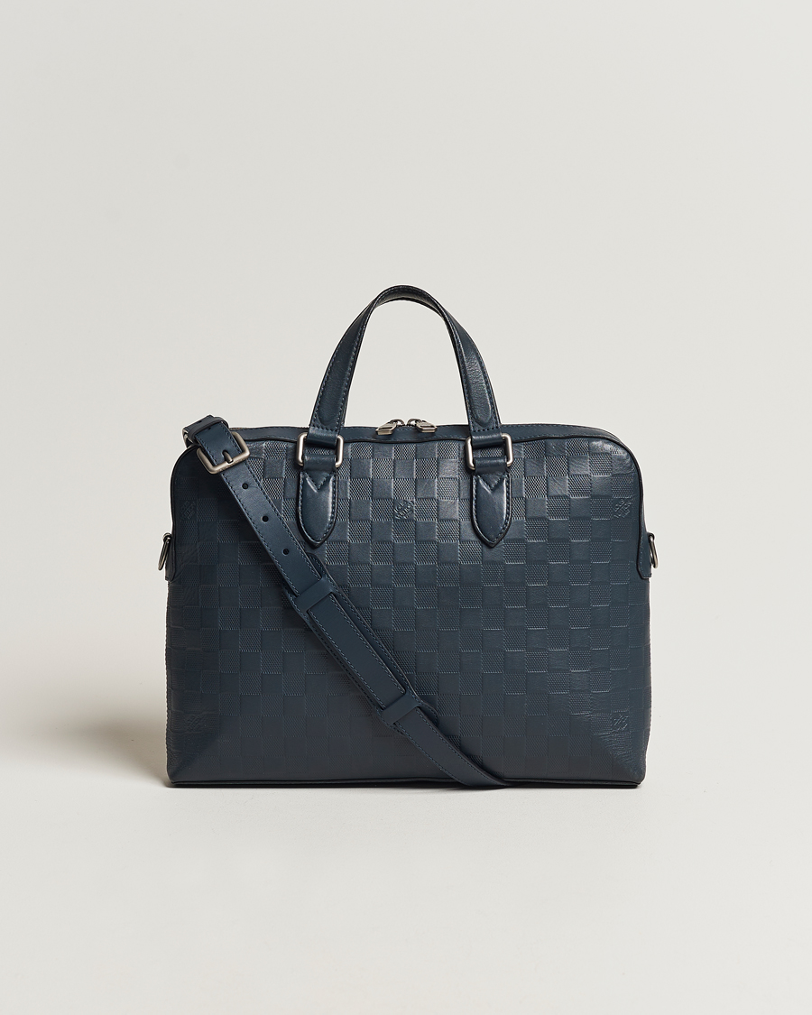 Herre |  | Louis Vuitton Pre-Owned | Porte-Documents Studio Cosmos Damier Infini 