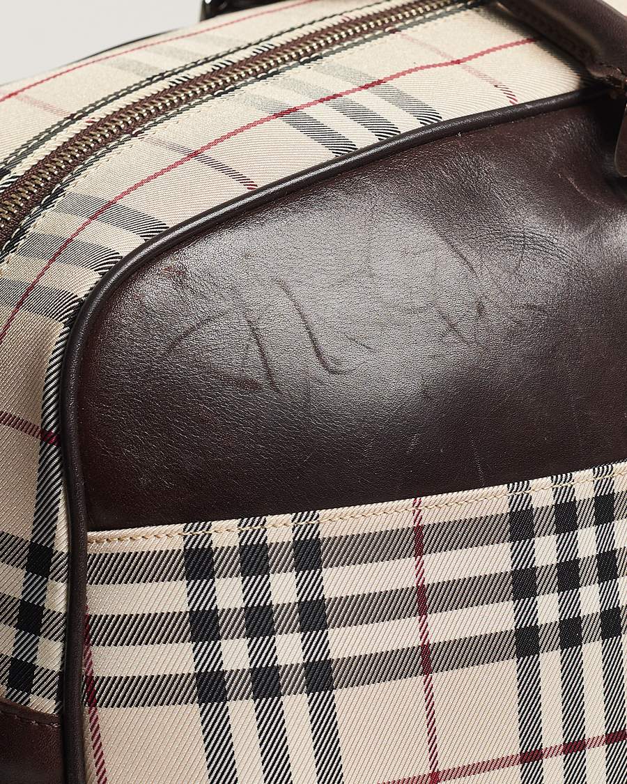 Herre | Burberry Pre-Owned Travel Bag House Check | Burberry Pre-Owned | Travel Bag House Check