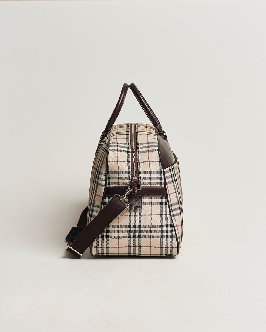 Herre | Burberry Pre-Owned Travel Bag House Check | Burberry Pre-Owned | Travel Bag House Check