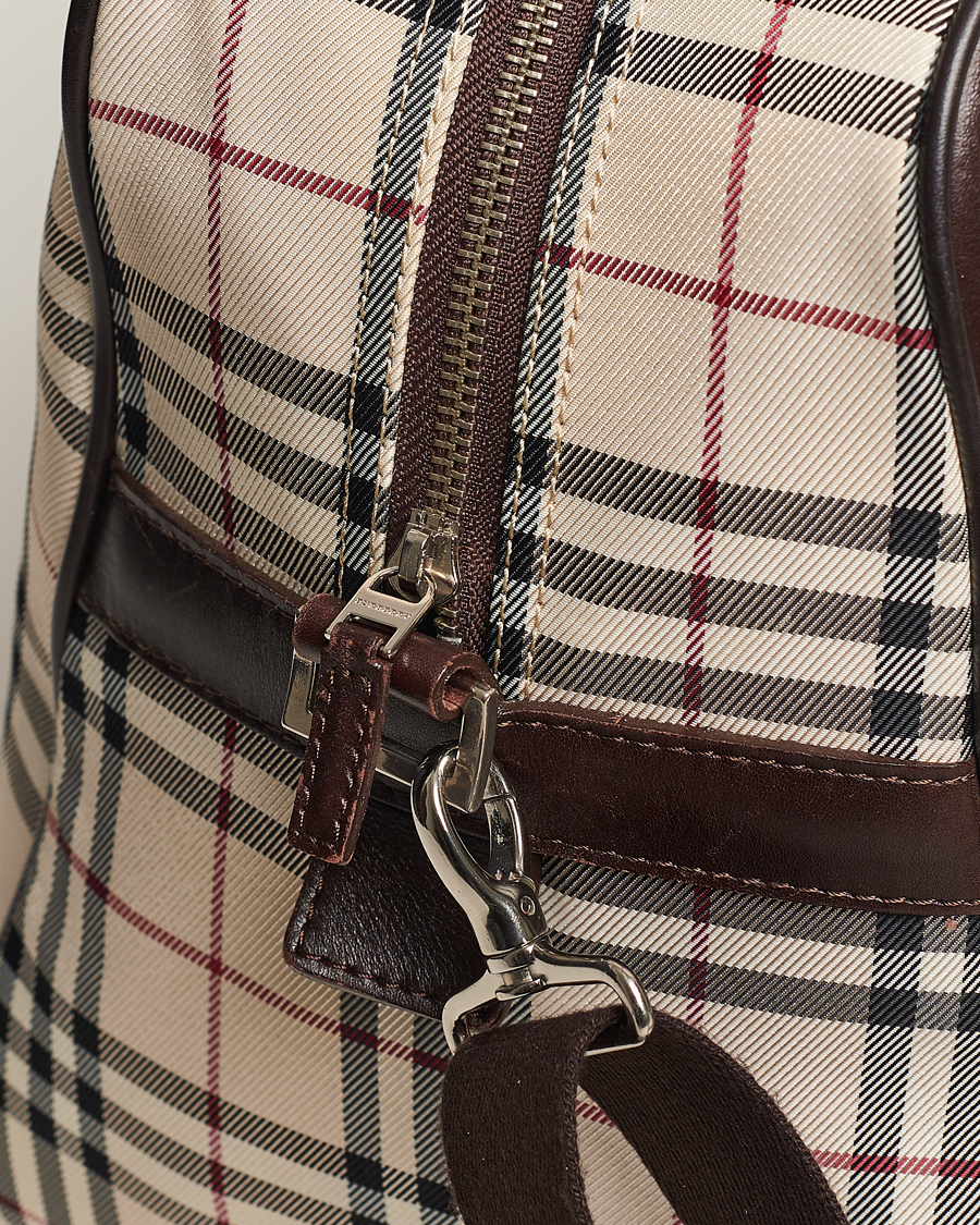 Herre | Burberry Pre-Owned Travel Bag House Check | Burberry Pre-Owned | Travel Bag House Check