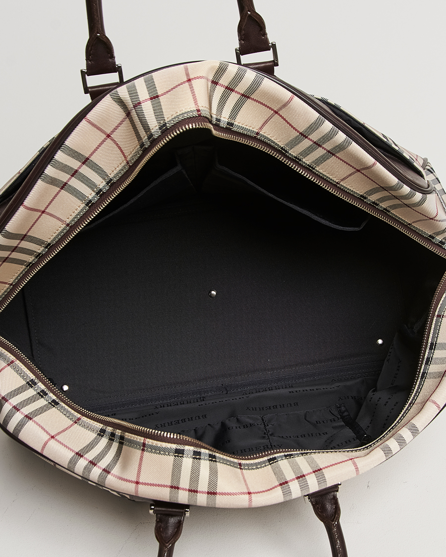 Herre | Burberry Pre-Owned Travel Bag House Check | Burberry Pre-Owned | Travel Bag House Check