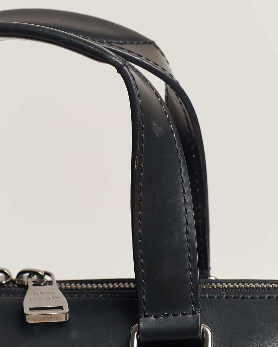 Herre | Louis Vuitton Pre-Owned Briefcase Explorer Monogram Eclipse | Louis Vuitton Pre-Owned | Briefcase Explorer Monogram Eclipse