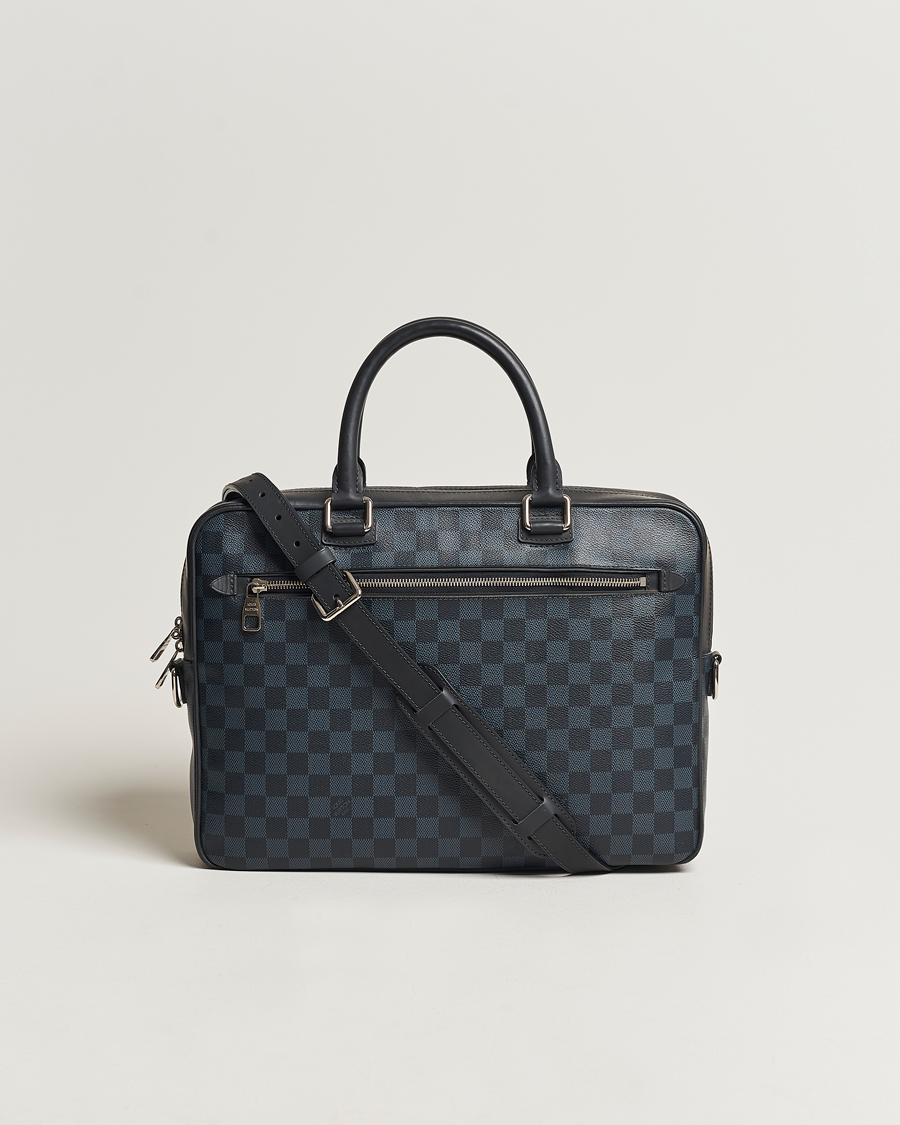 Herre | Louis Vuitton Pre-Owned Porte Documents Business Bag Damier Graphite | Louis Vuitton Pre-Owned | Porte Documents Business Bag Damier Graphite