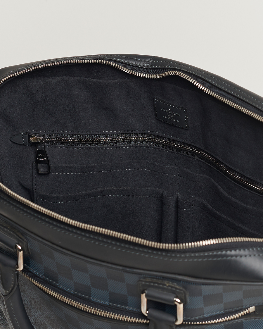 Herre | Louis Vuitton Pre-Owned Porte Documents Business Bag Damier Graphite | Louis Vuitton Pre-Owned | Porte Documents Business Bag Damier Graphite