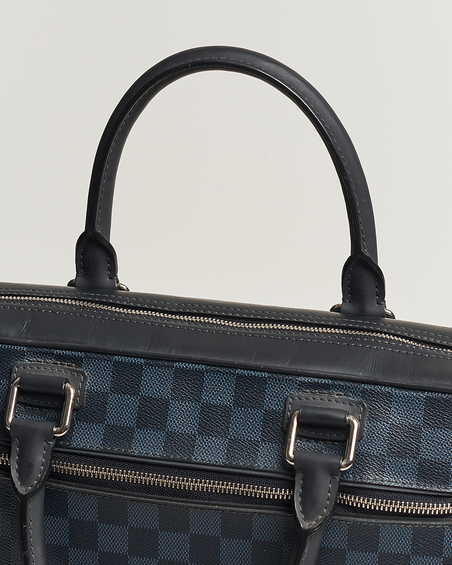 Herre | Louis Vuitton Pre-Owned Porte Documents Business Bag Damier Graphite | Louis Vuitton Pre-Owned | Porte Documents Business Bag Damier Graphite