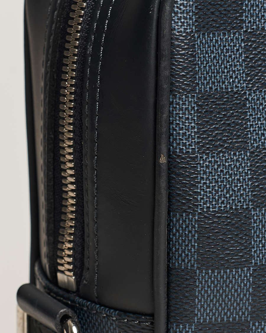 Herre | Louis Vuitton Pre-Owned Porte Documents Business Bag Damier Graphite | Louis Vuitton Pre-Owned | Porte Documents Business Bag Damier Graphite