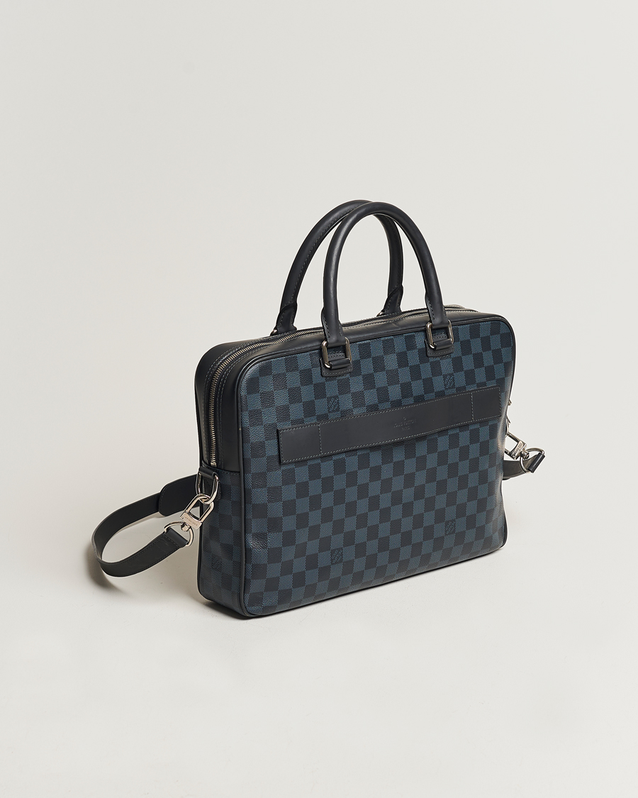 Herre | Louis Vuitton Pre-Owned Porte Documents Business Bag Damier Graphite | Louis Vuitton Pre-Owned | Porte Documents Business Bag Damier Graphite