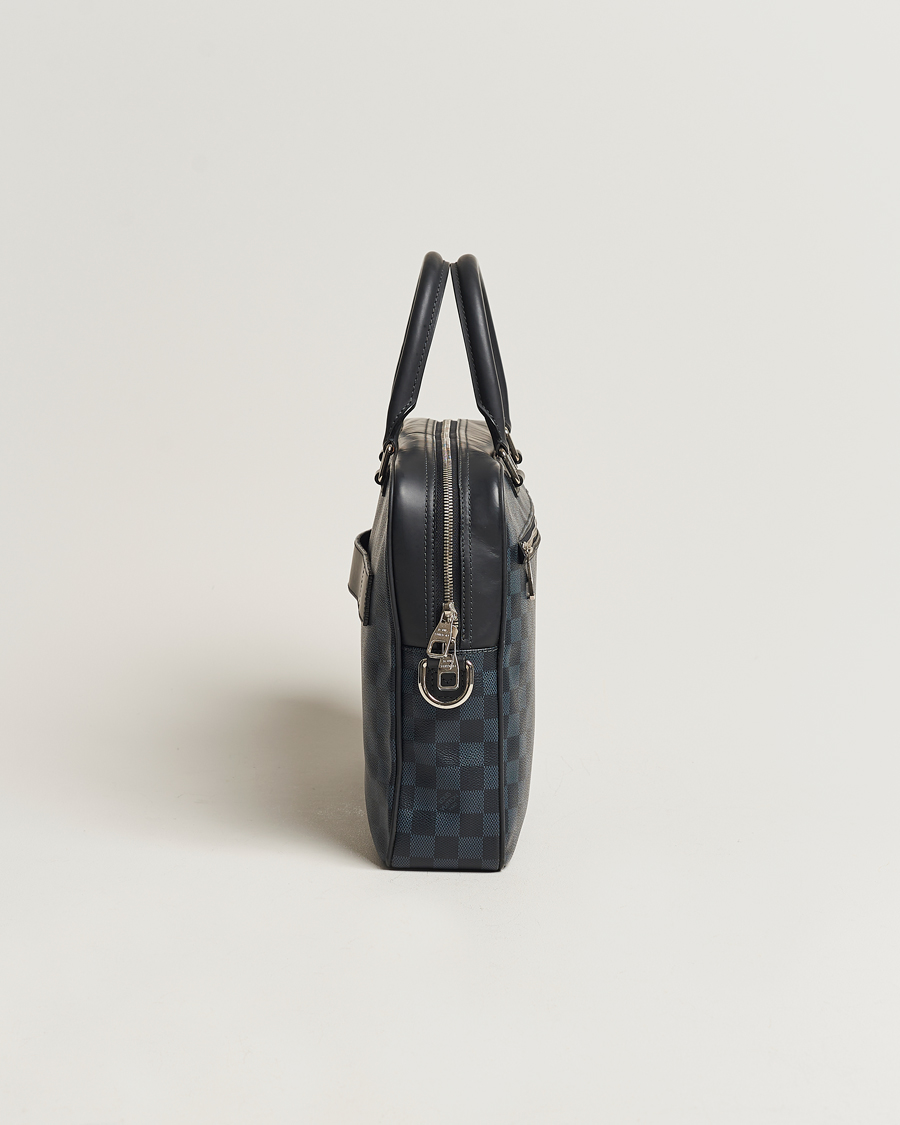 Herre | Louis Vuitton Pre-Owned Porte Documents Business Bag Damier Graphite | Louis Vuitton Pre-Owned | Porte Documents Business Bag Damier Graphite