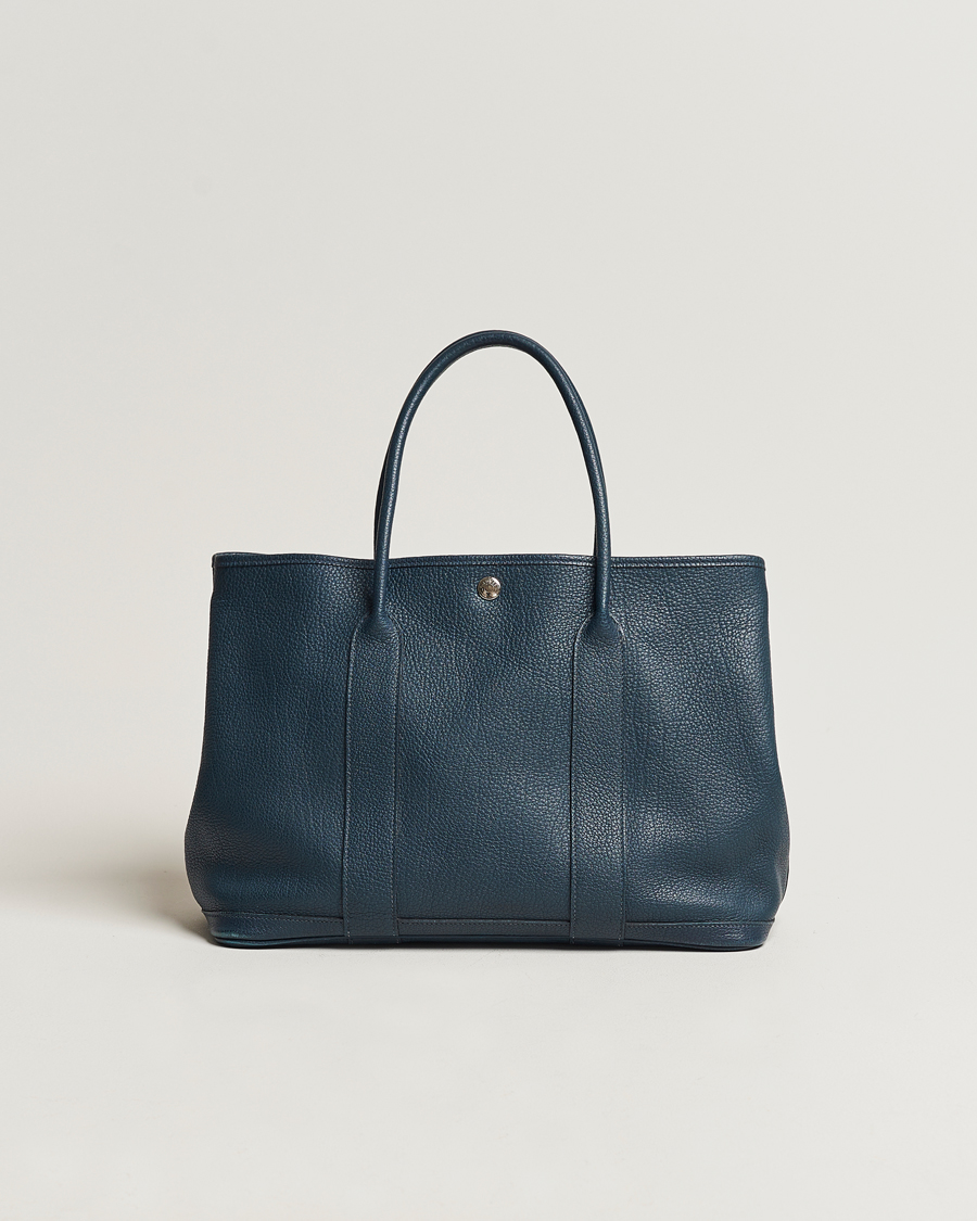 Herre | Hermès Pre-Owned Garden Party 36 Tote Togo Blue | Hermès Pre-Owned | Garden Party 36 Tote Togo Blue