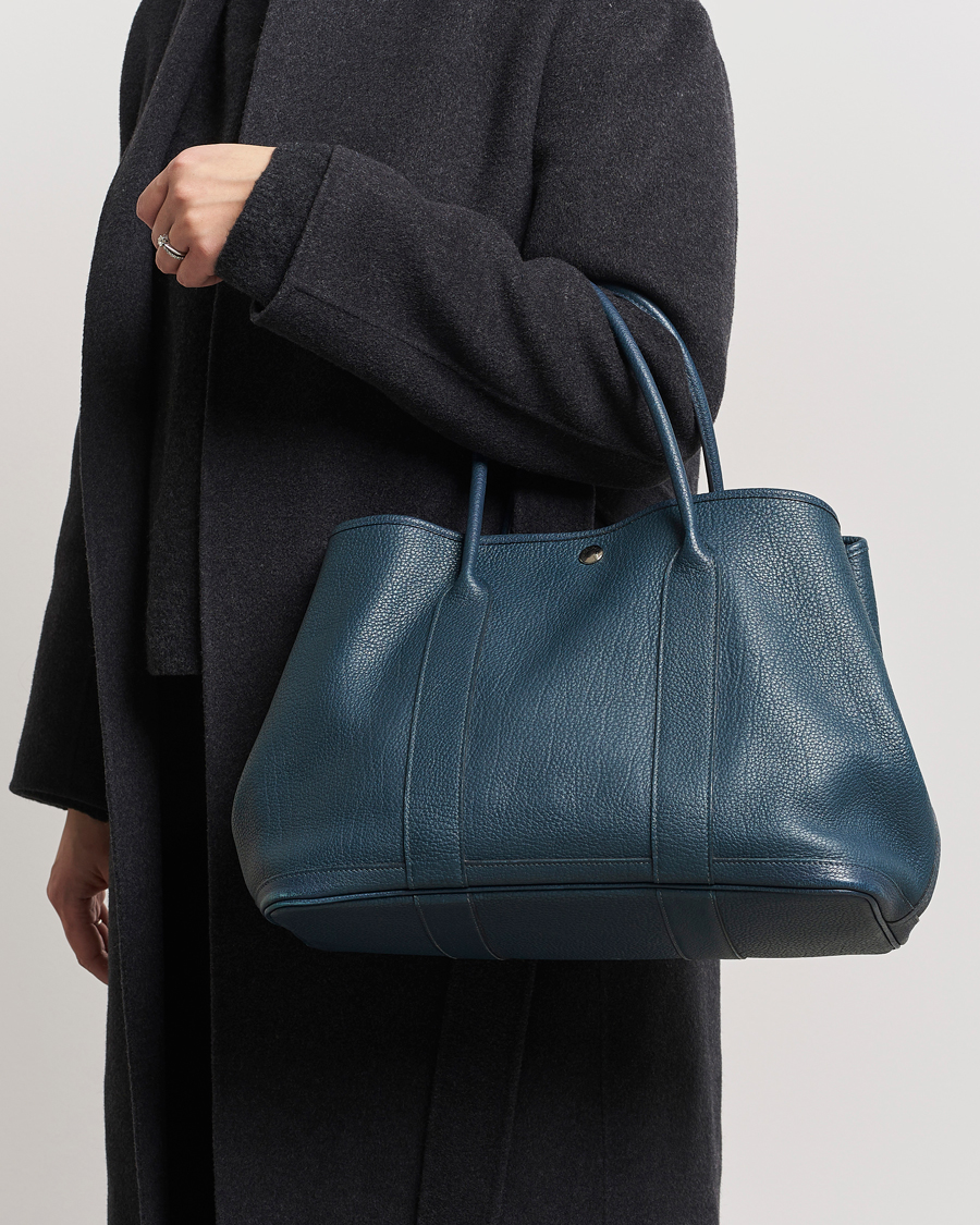 Herre | Hermès Pre-Owned Garden Party 36 Tote Togo Blue | Hermès Pre-Owned | Garden Party 36 Tote Togo Blue