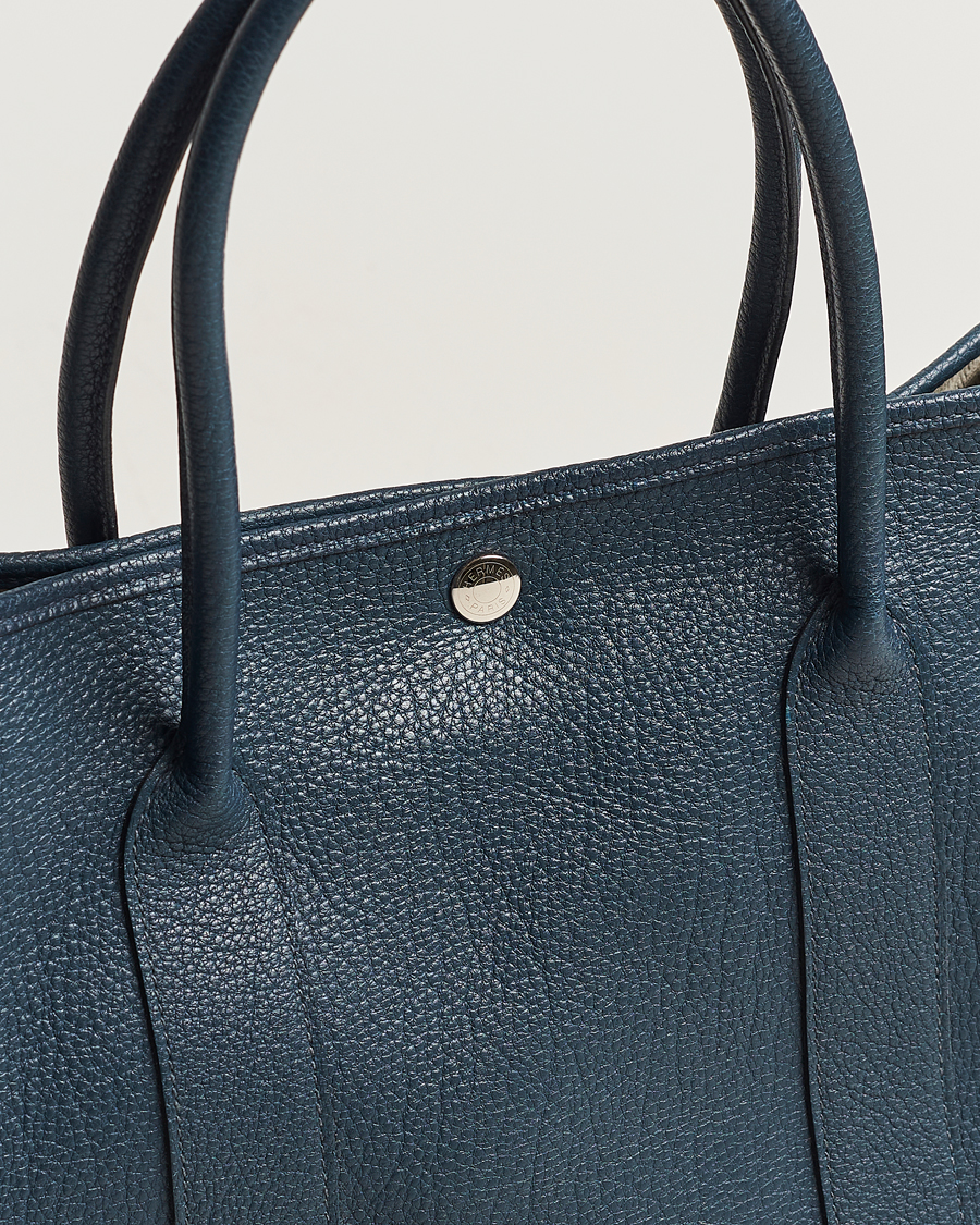 Herre | Hermès Pre-Owned Garden Party 36 Tote Togo Blue | Hermès Pre-Owned | Garden Party 36 Tote Togo Blue