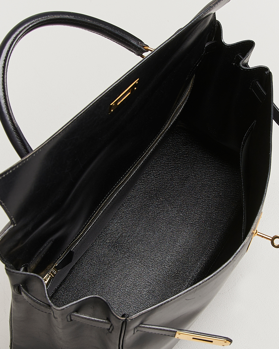 Herre | Hermès Pre-Owned Kelly 35 Handbag Black | Hermès Pre-Owned | Kelly 35 Handbag Black