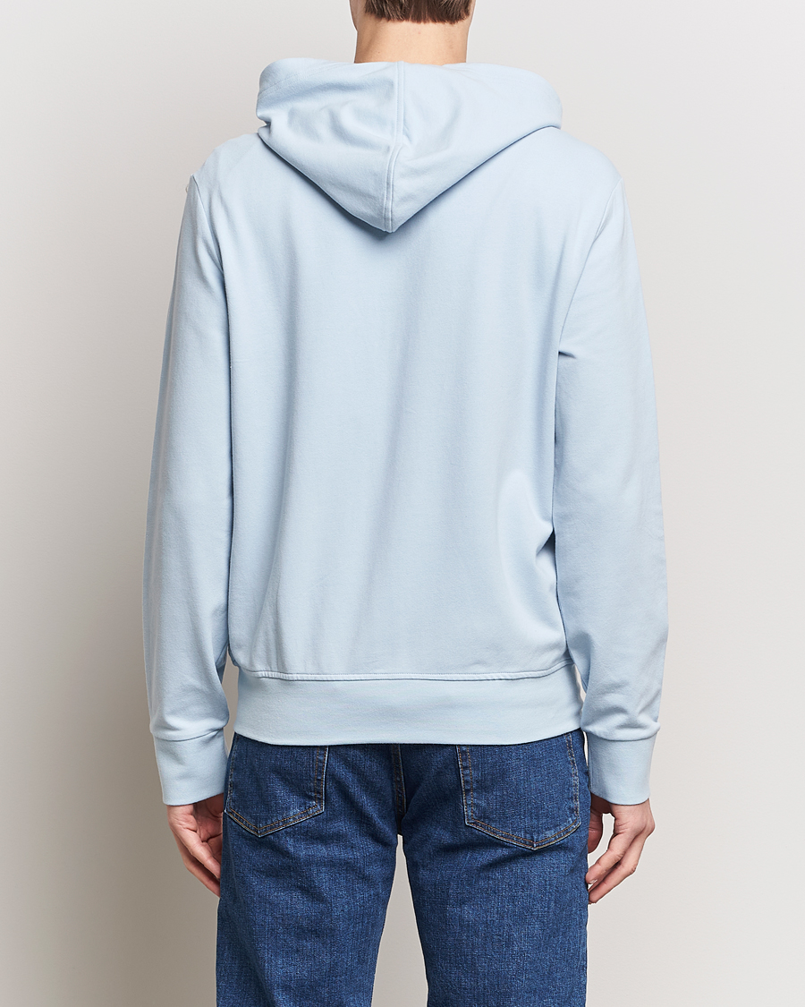 Herre | Trøjer | Polo Ralph Lauren | Cotton Jersey Long Sleeve Hoodie Alpine Blue