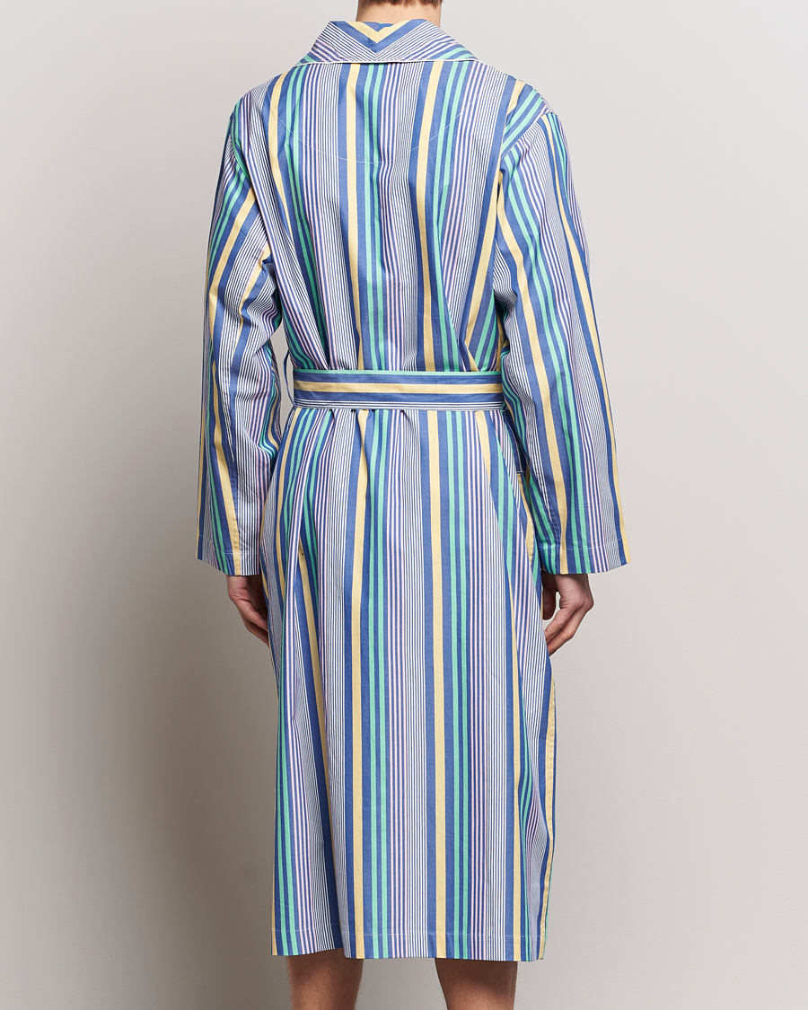 Herre | Pyjamas & Morgenkåber | Polo Ralph Lauren | Oxford Striped Robe Blue/White