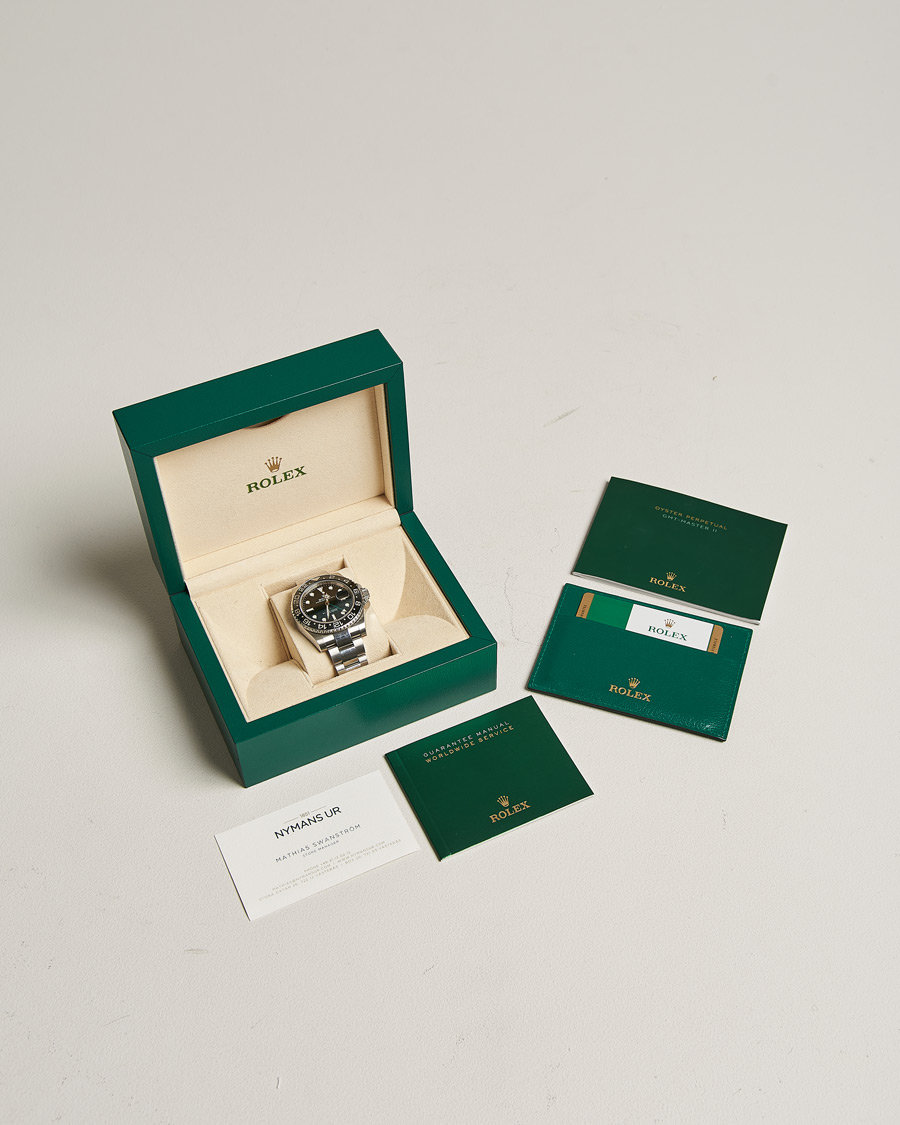 Herre | Rolex Pre-Owned GMT-Master II 116710LN Silver | Rolex Pre-Owned | GMT-Master II 116710LN Silver
