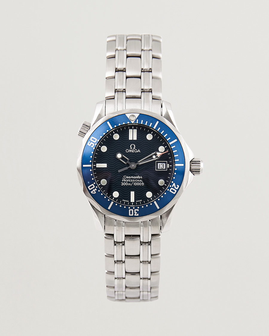 Herre | Omega Pre-Owned Seamaster Diver 300M 2561.80.00 Silver | Omega Pre-Owned | Seamaster Diver 300M 2561.80.00 Silver