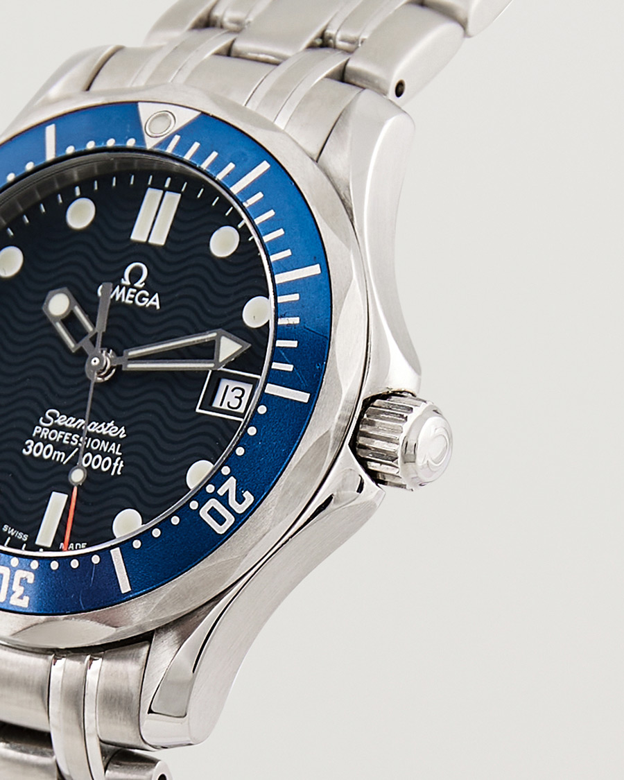 Herre | Omega Pre-Owned Seamaster Diver 300M 2561.80.00 Silver | Omega Pre-Owned | Seamaster Diver 300M 2561.80.00 Silver