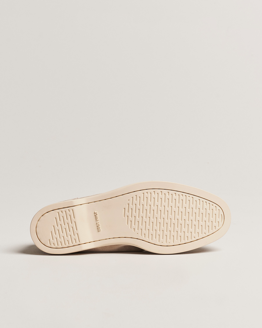 Herre | John Lobb Pace Summer Loafer Sand Suede | John Lobb | Pace Summer Loafer Sand Suede