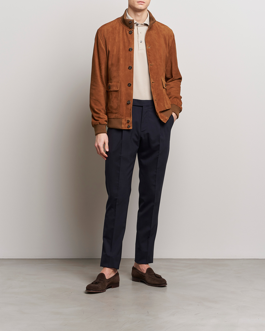 Herre | Jakker | Valstar | Valstarino Suede Jacket Sandal