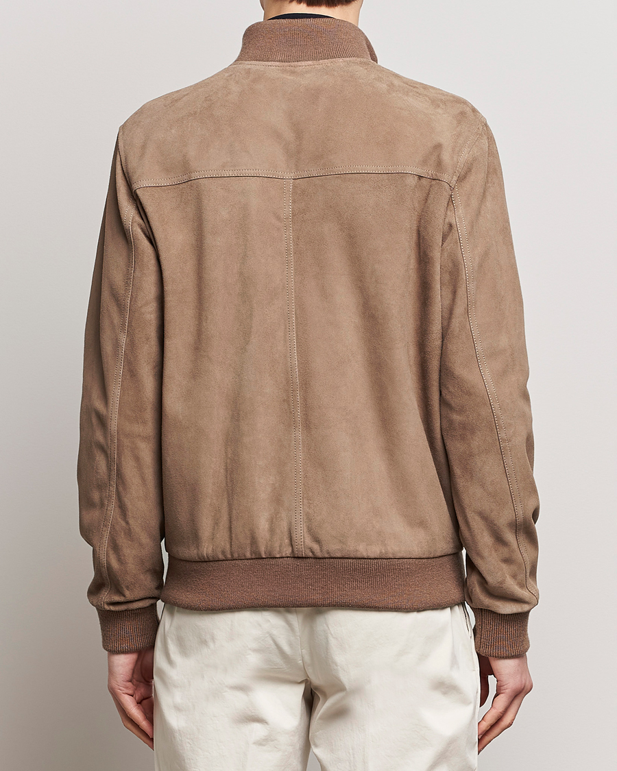 Herre | Jakker | Valstar | Valstarino Suede Jacket Greige