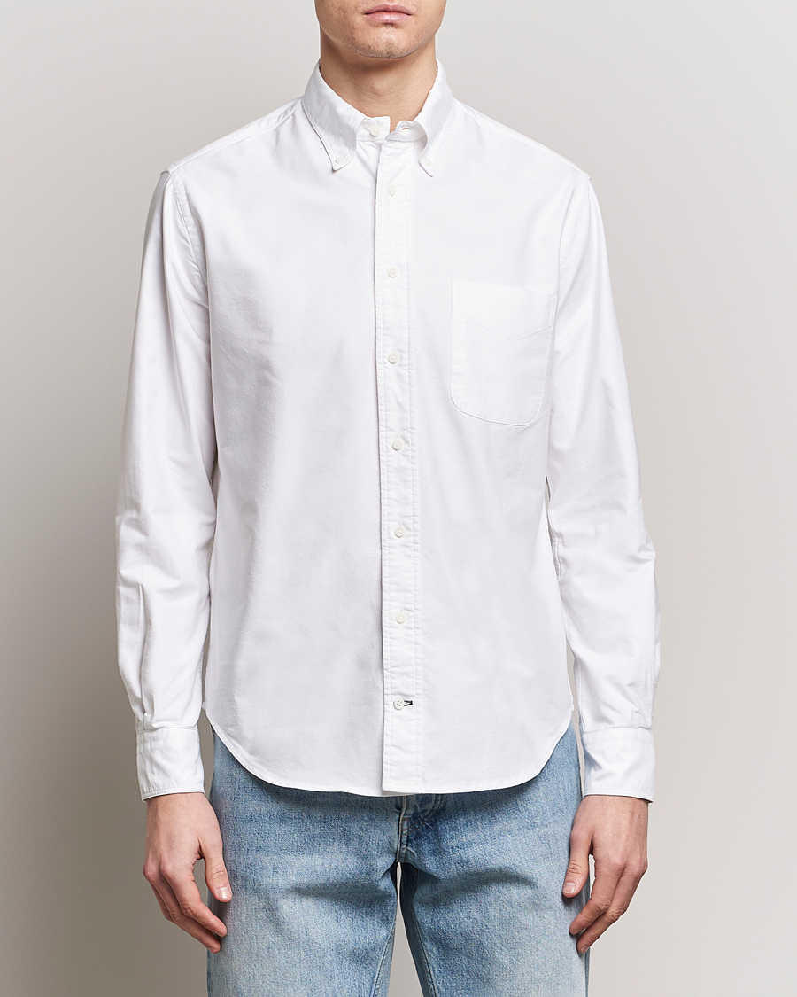 Herre | Loyalitetstilbud | Gitman Vintage | Button Down Oxford Shirt White