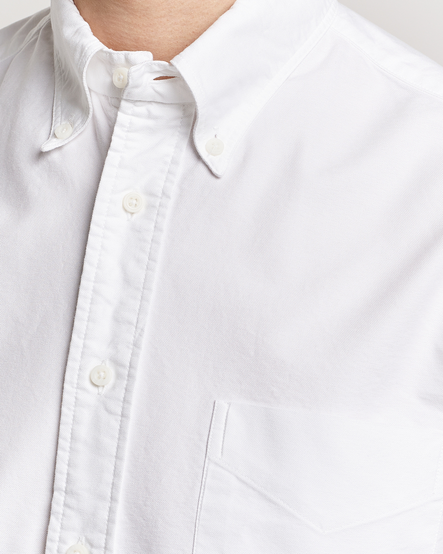 Herre | Skjorter | Gitman Vintage | Button Down Oxford Shirt White