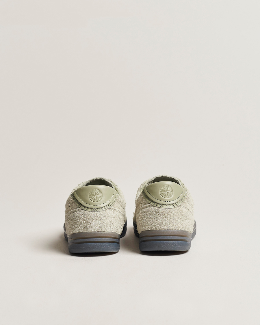 Herre | Stone Island S0101 Suede Sneakers Sage | Stone Island | S0101 Suede Sneakers Sage