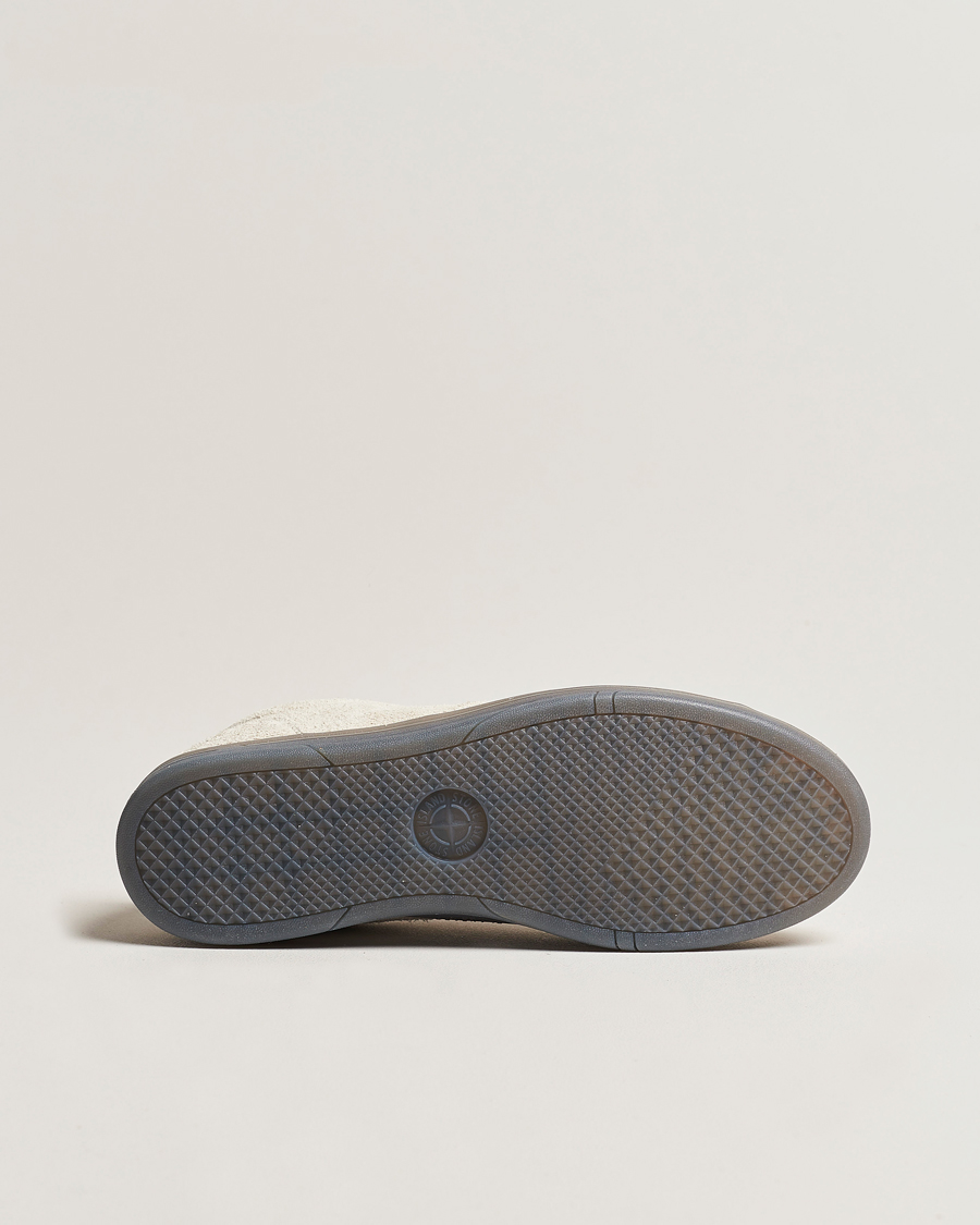 Herre | Stone Island S0101 Suede Sneakers Natural Beige | Stone Island | S0101 Suede Sneakers Natural Beige