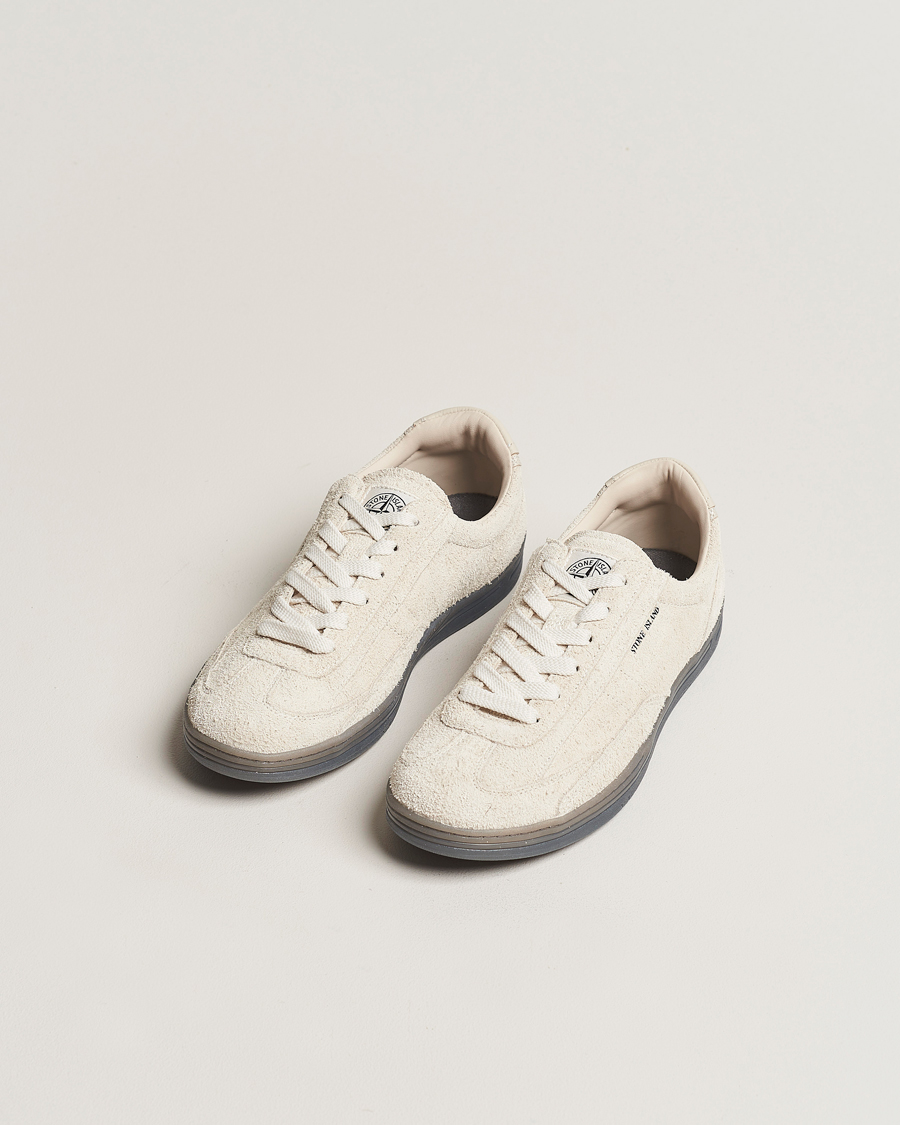 Herre | Stone Island | Stone Island | S0101  Suede Sneakers Natural Beige