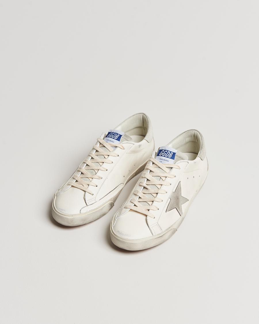 Herre | Golden Goose Deluxe Brand Super-Star Sneaker White/Ice | Golden Goose | Deluxe Brand Super-Star Sneaker White/Ice