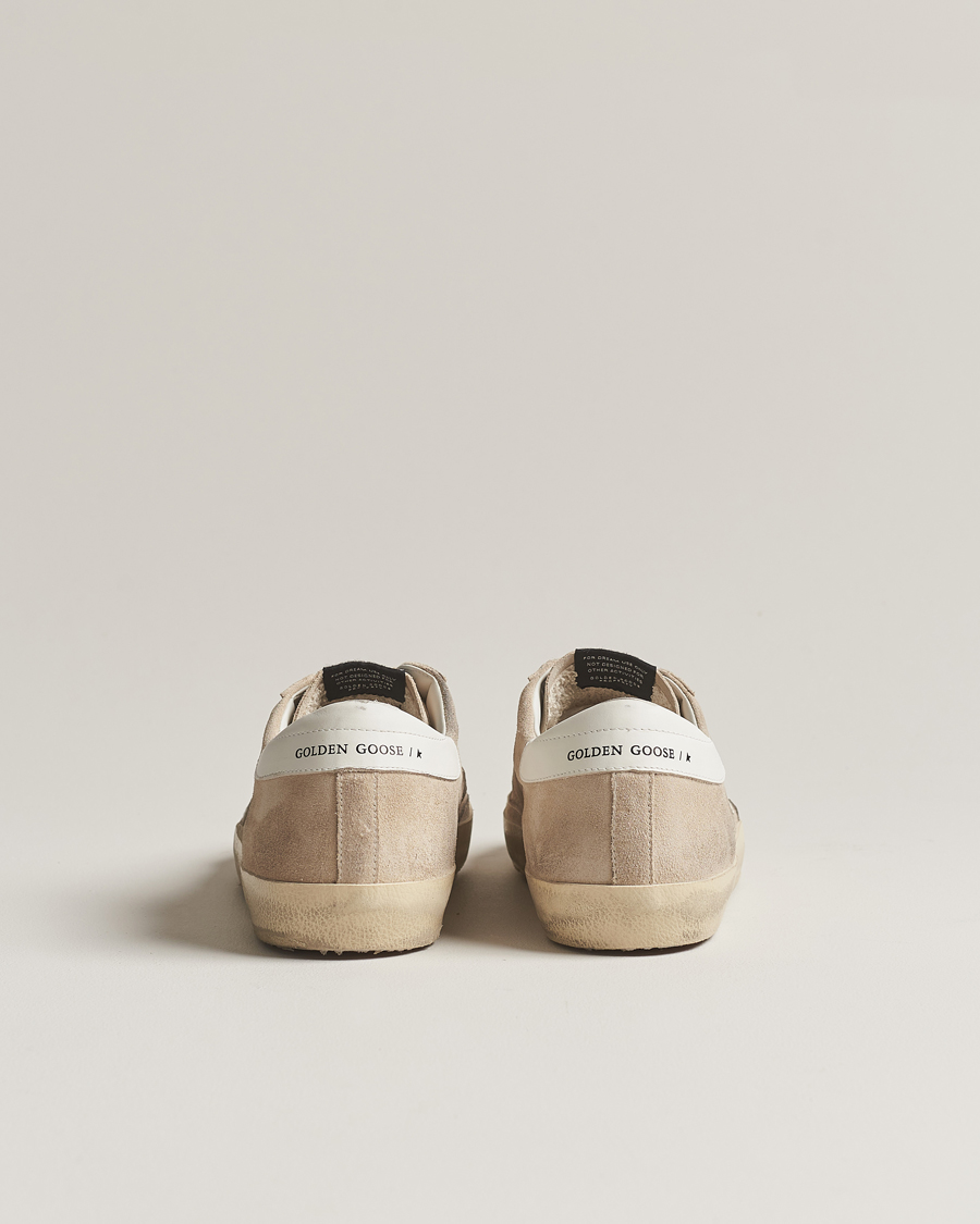 Herre | Golden Goose Deluxe Brand Super-Star Sneaker Beige/White | Golden Goose | Deluxe Brand Super-Star Sneaker Beige/White