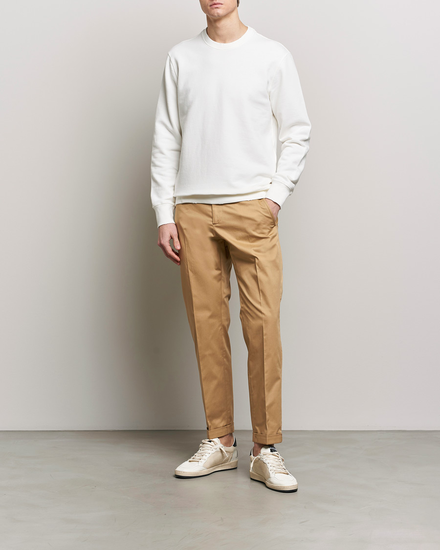 Herre | Bukser | Golden Goose | Deluxe Brand Comfort Cotton Chinos Beige