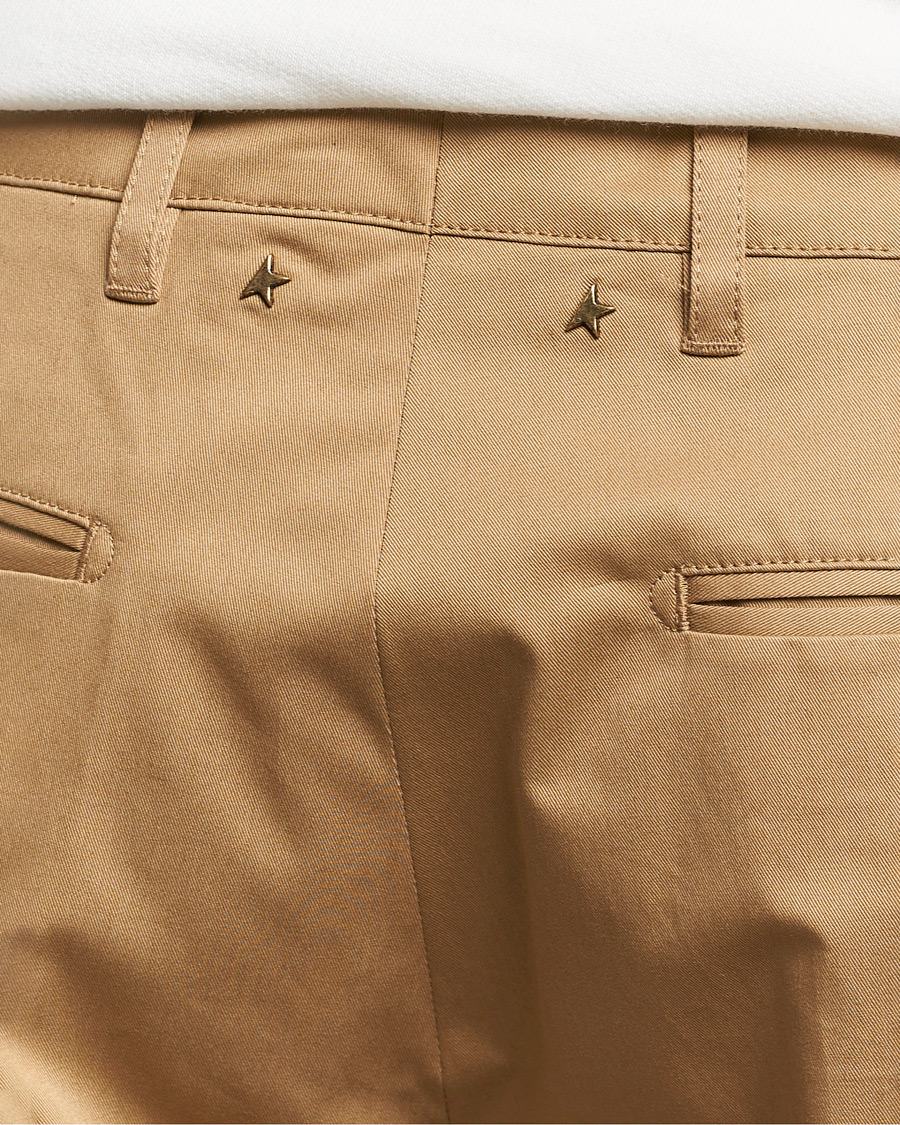 Herre | Bukser | Golden Goose | Deluxe Brand Comfort Cotton Chinos Beige