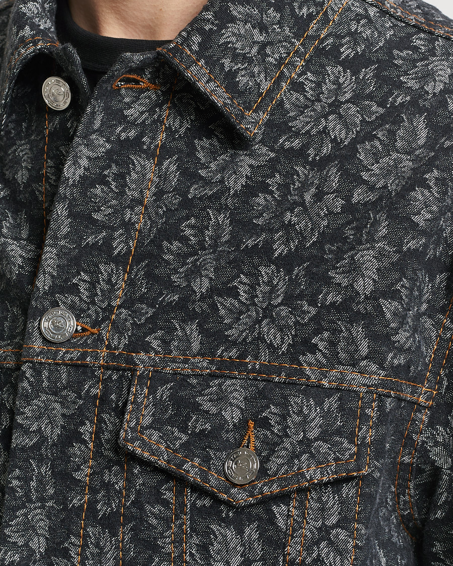Herre | Jakker | Etro | Jacquard Denim Jacket Dark Blue