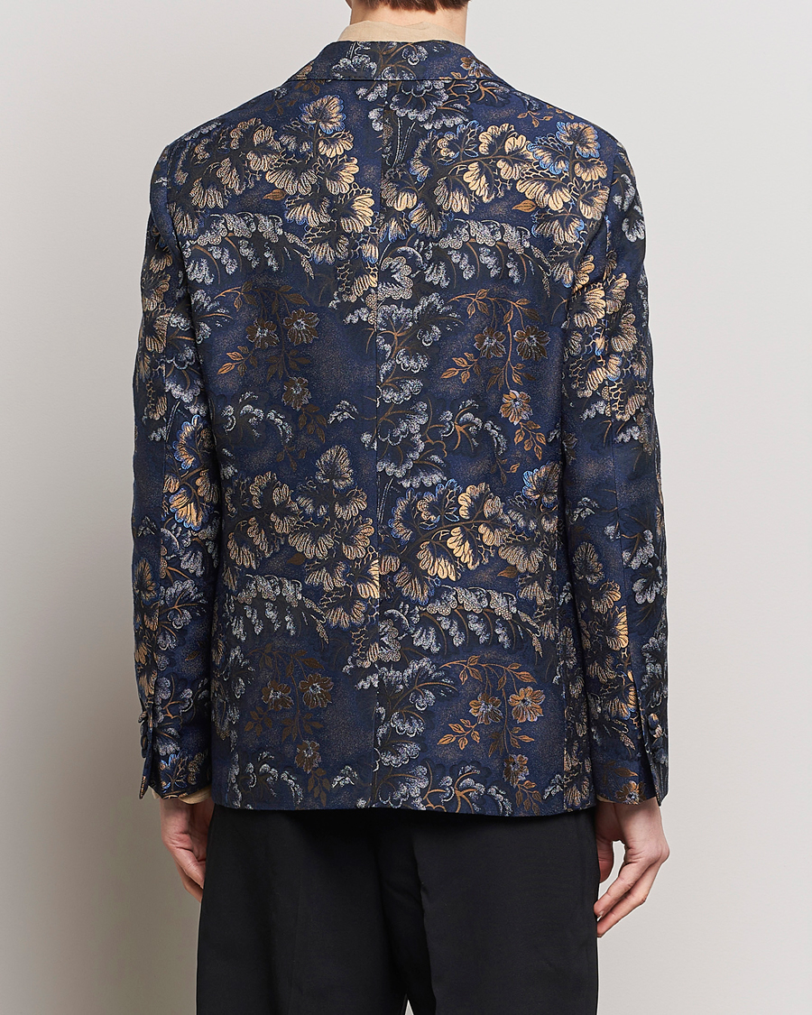 Herre | Blazere & jakker | Etro | Floral Jacquard Evening Jacket Navy