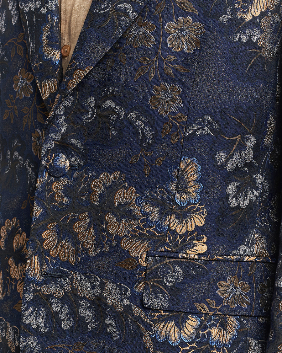 Herre | Blazere & jakker | Etro | Floral Jacquard Evening Jacket Navy