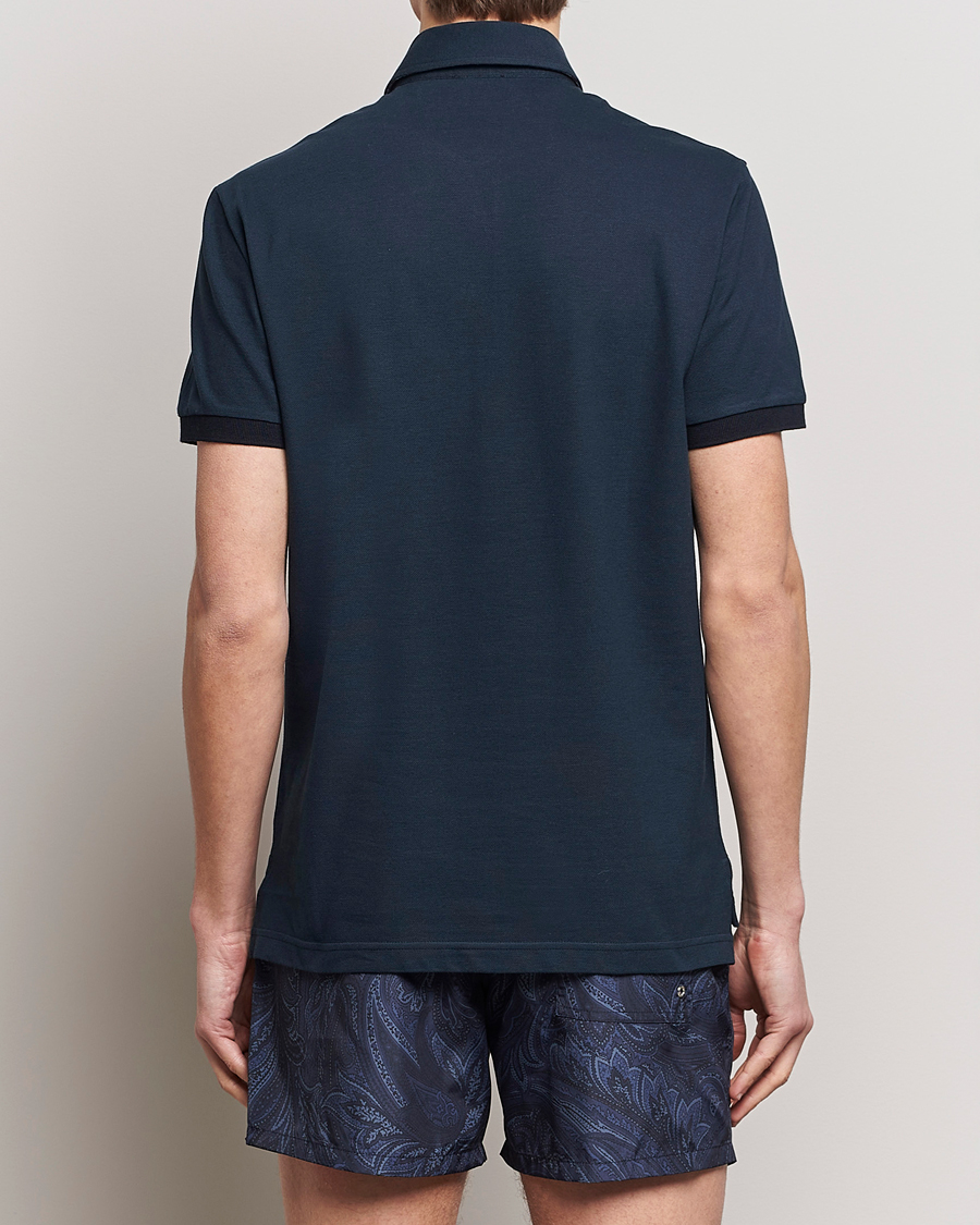 Herre | Polotrøjer | Etro | Contrast Paisley Polo Navy