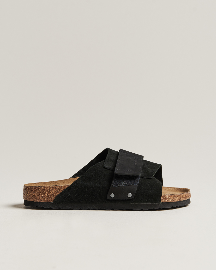Herre | BIRKENSTOCK Kyoto Nubuck/Suede Black | BIRKENSTOCK | Kyoto Nubuck/Suede Black