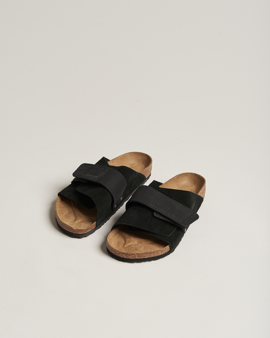 Herre | BIRKENSTOCK Kyoto Nubuck/Suede Black | BIRKENSTOCK | Kyoto Nubuck/Suede Black