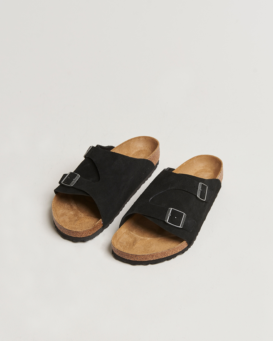 Herre | BIRKENSTOCK Zürich Black Suede | BIRKENSTOCK | Zürich Black Suede