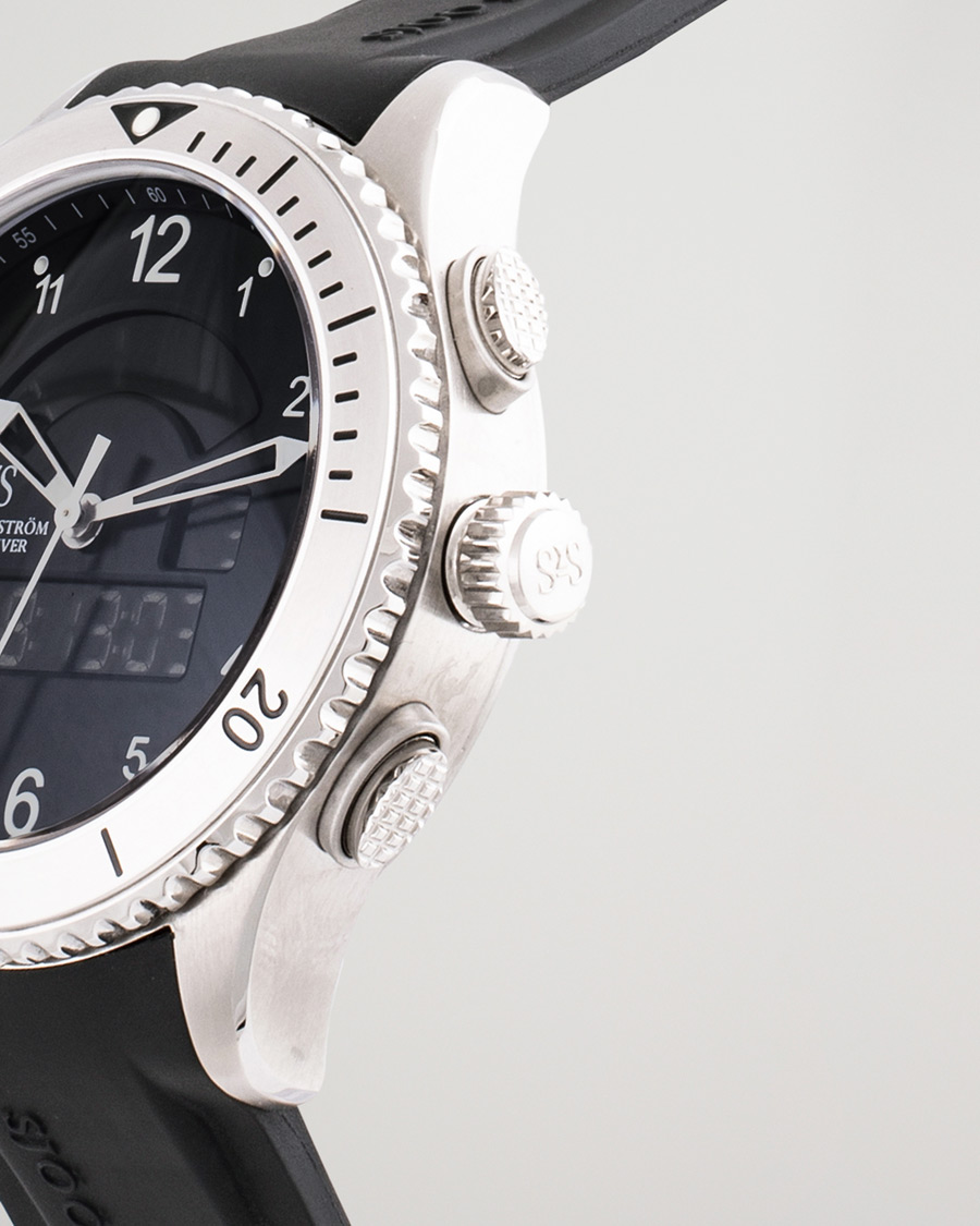 Herre | Sjöö Sandström Pre-Owned UTC Skydiver 017401 Silver | Sjöö Sandström Pre-Owned | UTC Skydiver 017401 Silver