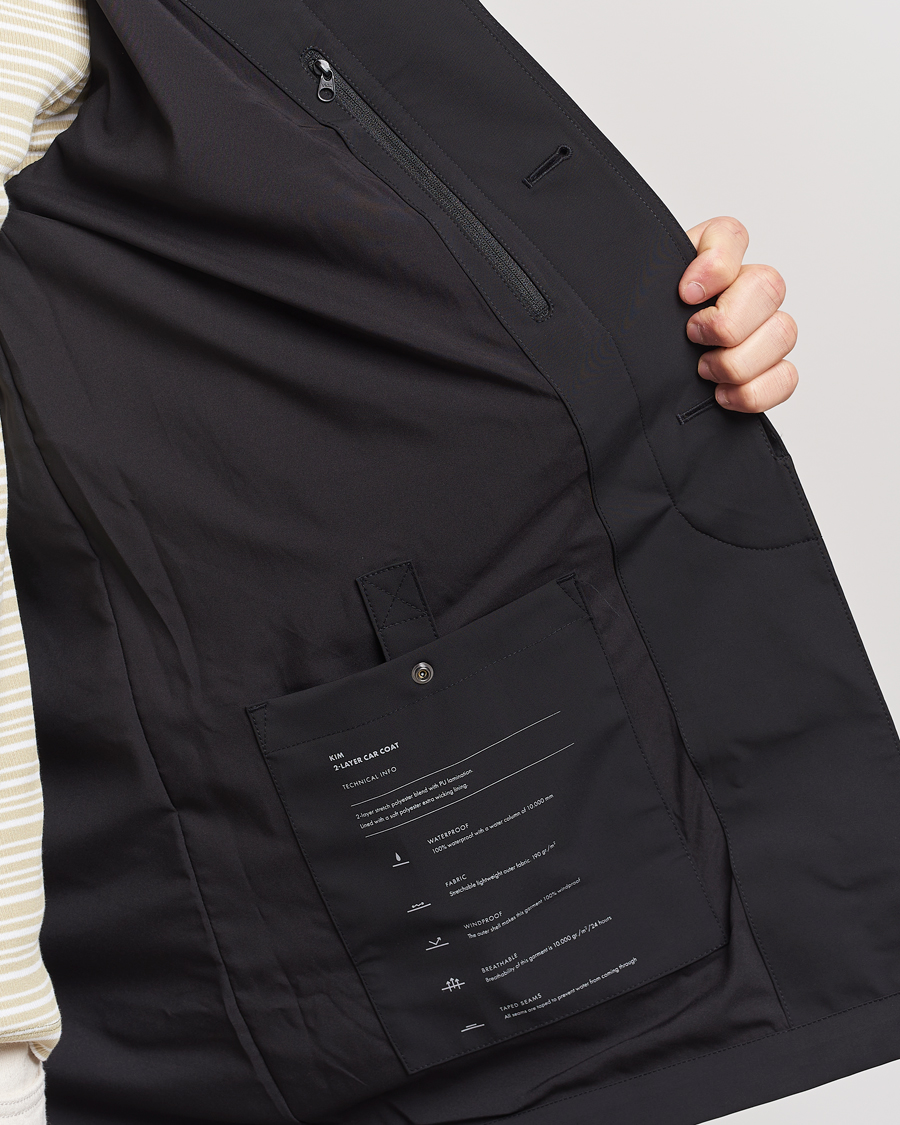 Herre | Jakker | NN07 | Kim Waterproof Car Coat Black