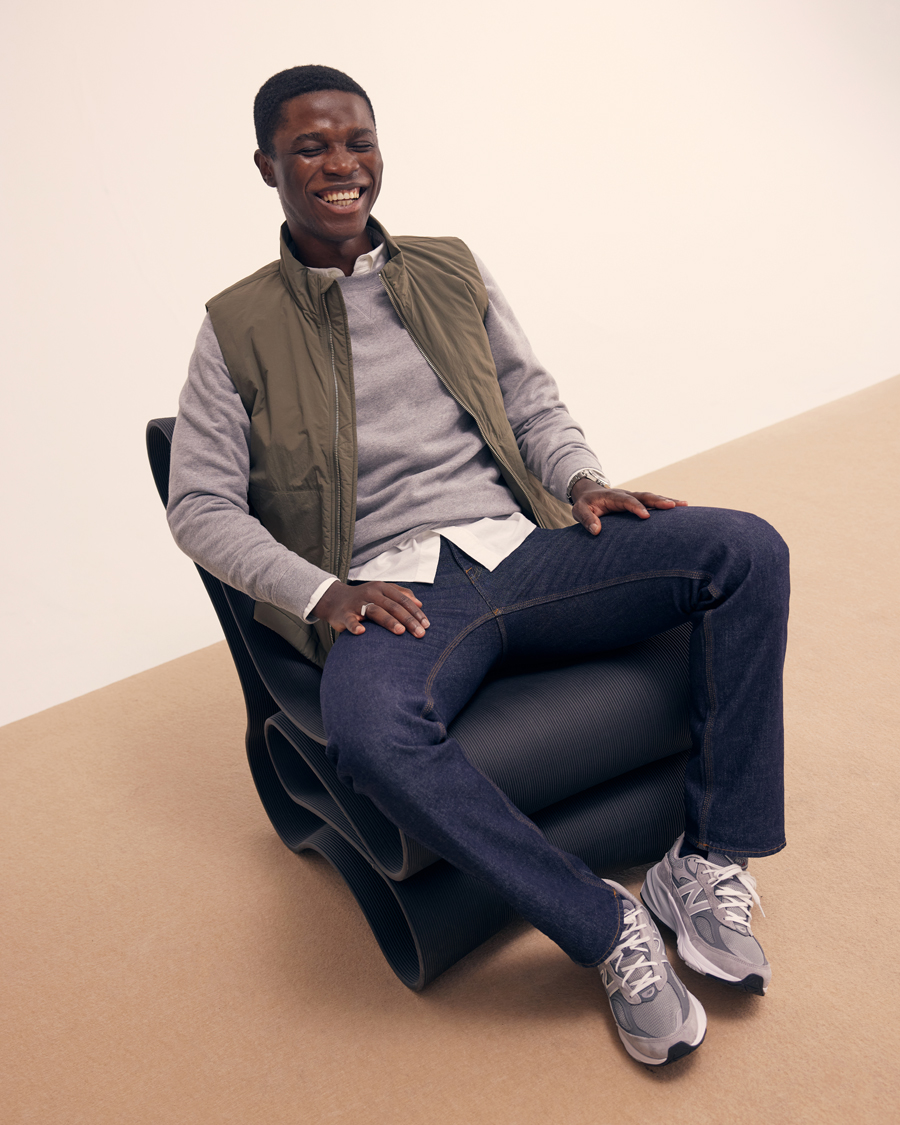 Herre | Jakker | NN07 | Zack Recycled Vest Caspers