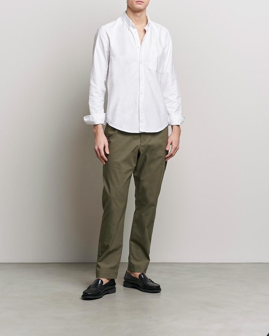 Herre | Bukser | NN07 | Billie Drawstring Pants Capers Green