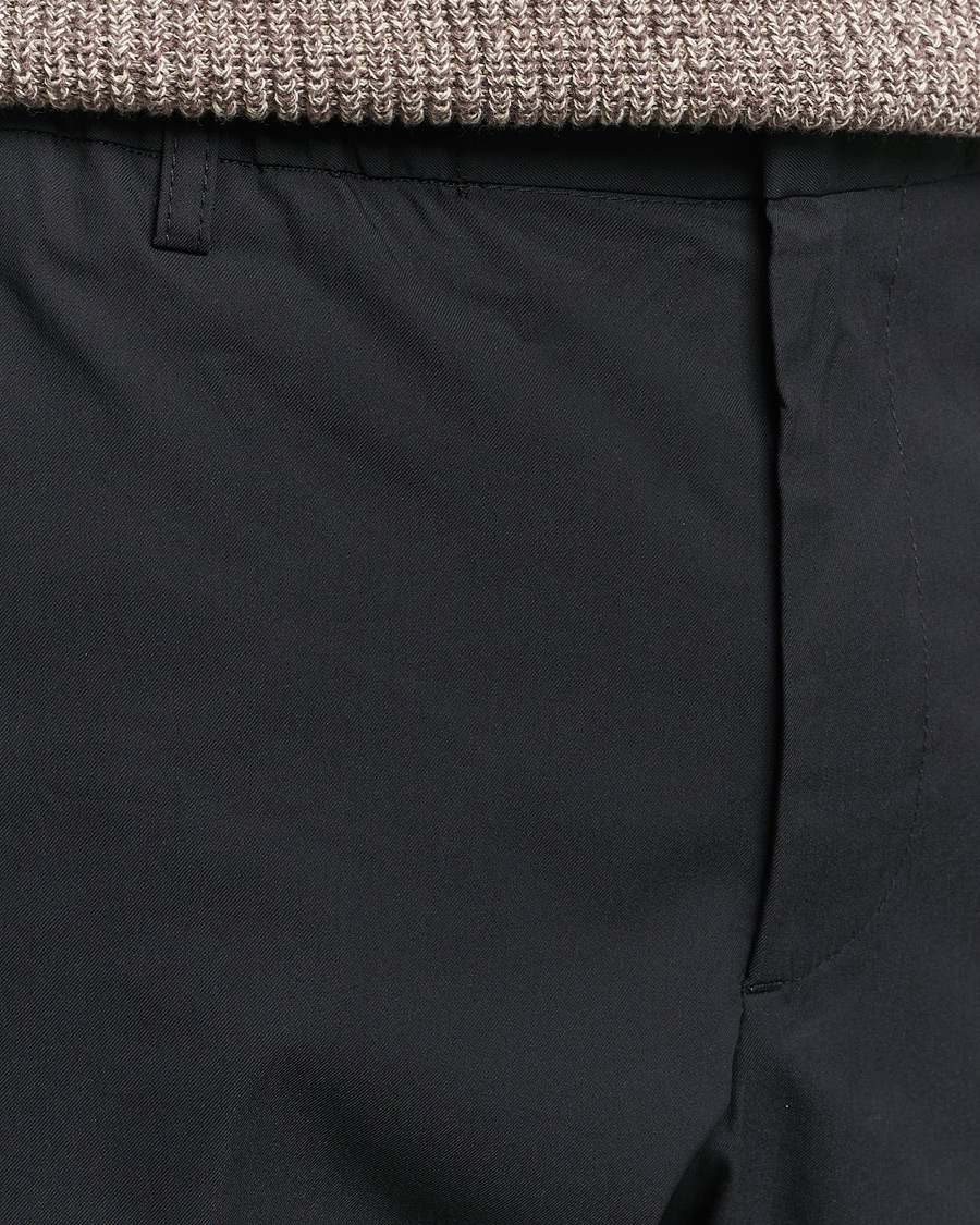 Herre | Bukser | NN07 | Billie Tech Drawstring Pants Black