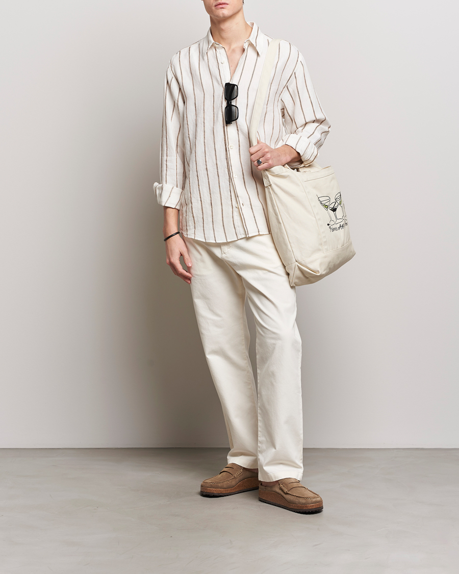 Herre | Bukser | NN07 | Alex Workwear Pants Off White