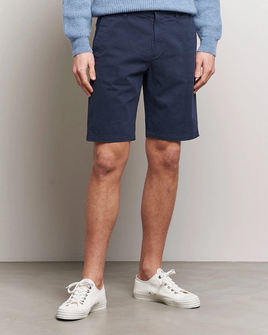 Herre | Sommer | NN07 | Crown Shorts Navy Blue