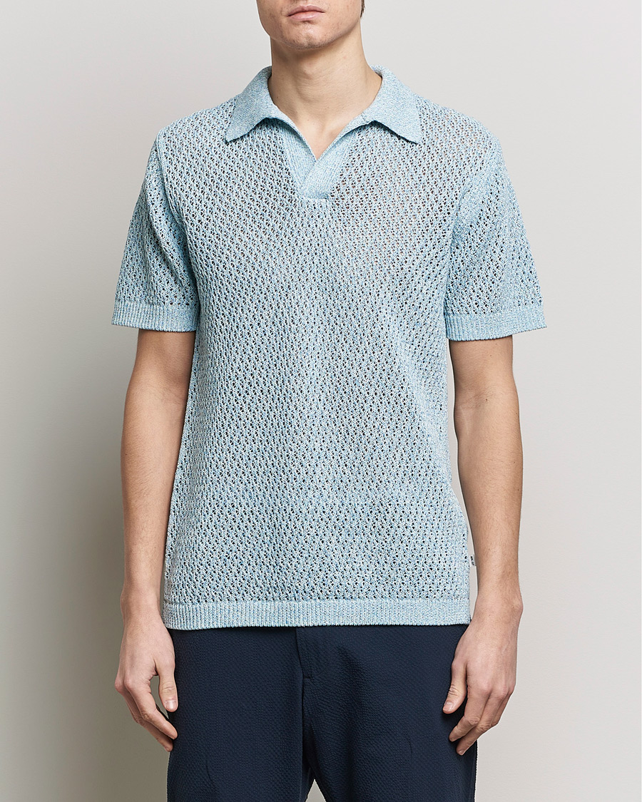 Herr | Pikéer | NN07 | Ryan Structured Polo Polar Wind